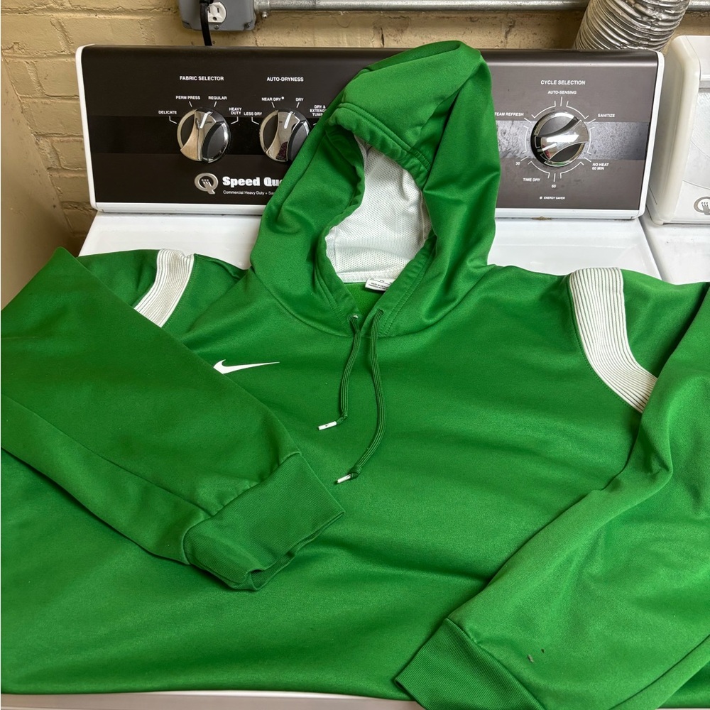 Nike Green and White Jacket